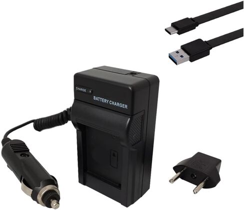 Synergy Digital Accessory Kit, Compatible with Fujifilm X-H2 Mirrorless Digital Camera Includes: EM-USB-TYPEC-3B USB Cable, SDM-1573 Charger in Saudi Arabia