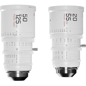 مجموعة عدسات زوفيلم بيكتور 20-55 ملم و50-125 ملم T2.8 سوبر 35 (حامل بي ال وايه اف، ابيض) in Kuwait
