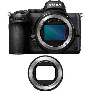 Nikon Z 5 FX-Format Mirrorless Camera Body with FTZ II Mount Adapter Bundle (2 Items) in Kuwait