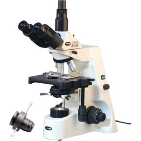 مجهر مركب ثلاثي العينيات AmScope T690C-DK-PL، تكبير 40X-2500X، عدسات WH10x وWH25x فائقة العرض، أهداف لونية لخطة إنفينيتي، برايتفيلد/داركفيلد، مكثف كوهلر، مرحلة ميكانيكية مزدوجة الطبقة in Kuwait