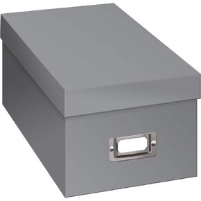 CD/DVD Storage Box, Gray in Saudi Arabia