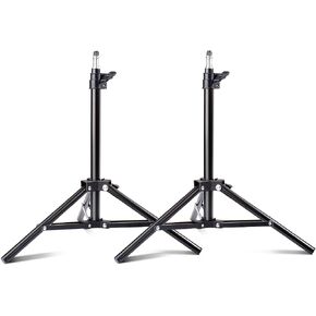 حامل إضاءة على سطح الطاولة، عبوتان من حامل ثلاثي القوائم من الألومنيوم الصغير من Riqiorod مع أقصى ارتفاع 32 بوصة/80 سم للضوء الدائري، والعاكسات، والصناديق اللينة، والمظلات، والخلفيات، وجهاز عرض كاميرا الفيديو، وكاميرا الويب in Kuwait