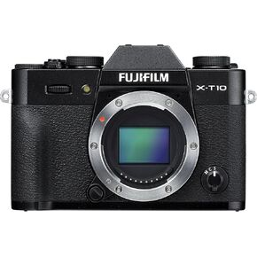 مجموعة كاميرا Fujifilm X-T10 الرقمية بدون مرآة باللون الأسود مع عدسة XF18-55mm F2.8-4.0 R LM OIS (الطراز القديم) in Kuwait