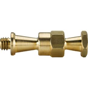 Kupo Camera Hex Stud, Solid Brass Camera Mount with 3/8-16 Male Thread and 5/8" Baby Adapter for Convi Clamp and Super Viser Grip Systems in Photography and Video Production (KG002512) in Kuwait