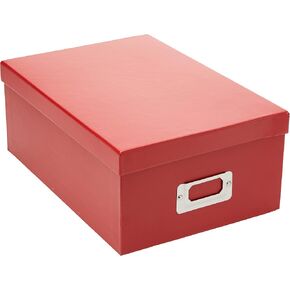 Pioneer Photo Albums Photo Storage Box - Bright Red in Saudi Arabia