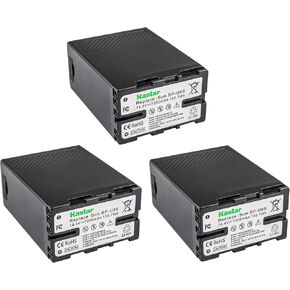 Kastar 4-Pack BP-U98 Battery Replacement for Sony BP-U30, BP-U35, BP-U60, BP-U68, BP-U70, BP-U90, BP-U98 Battery, Sony PMW-EX260, PMW-EX280, PMW-F3, PMW-F3K, PMW-F3L, XDCAM EX, HD422, PHU-60K Camera in Kuwait