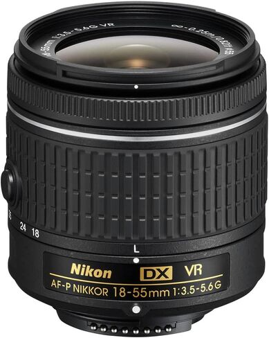 Nikon D5600 24.2MP DSLR Digital Camera with 18-55mm Lens (1576) Bundle Kit with 64GB Ultra SD Card + Large Camera Bag + Filter Kit + Spare Battery + Telephoto Lens + More in Saudi Arabia