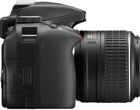 Nikon D3300 DX-format DSLR Kit w/ 18-55mm DX VR II & 55-200mm DX VR II Zoom Lenses and Case (Black) in Saudi Arabia