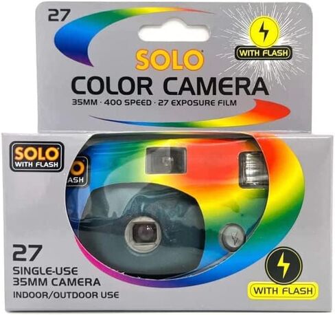 Disposable Camera 35mm Film Single Use 400 ASA/ISO 27 Exposures with Flash 2-Pack Bundle in Saudi Arabia