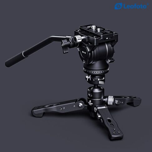 Leofoto VD-03 Monopod Tilt Base/Stand/Ground Pod w Ball Head/Quick Release Combo in Saudi Arabia