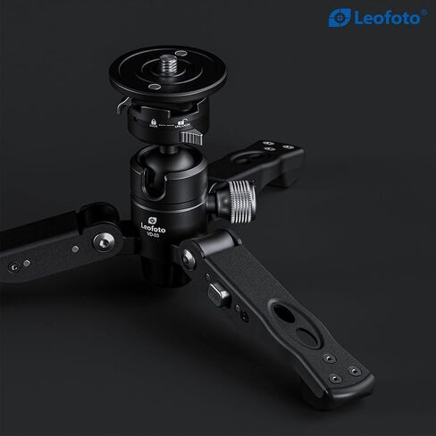 Leofoto VD-03 Monopod Tilt Base/Stand/Ground Pod w Ball Head/Quick Release Combo in Saudi Arabia