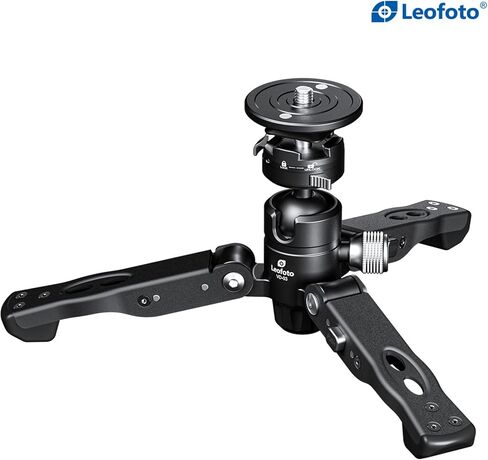 Leofoto VD-03 Monopod Tilt Base/Stand/Ground Pod w Ball Head/Quick Release Combo in Saudi Arabia