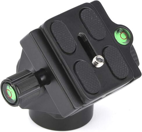 UPQRSG Tripod Dancing Party Head, Aluminium Alloy 90°Tilt Camera Quick Release Metal Dancing Party Head, VD-12 Monopod Multifunction Camera Quick Release with Quick Release Plate in Kuwait