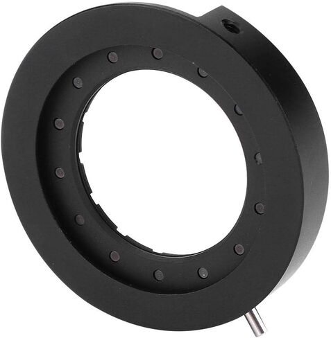 Iris Diaphragm, Microscope Iris Adapter Aperture Adjustable Lens Optical Diaphragm for Microscope (SK25 with Bas) in Saudi Arabia