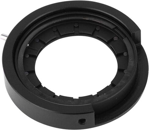 Iris Diaphragm, Microscope Iris Adapter Aperture Adjustable Lens Optical Diaphragm for Microscope (SK25 with Bas) in Saudi Arabia