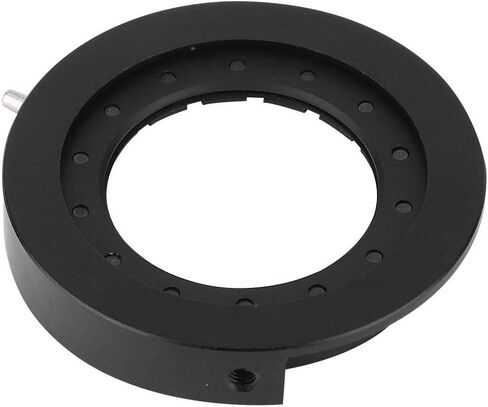 Iris Diaphragm, Microscope Iris Adapter Aperture Adjustable Lens Optical Diaphragm for Microscope (SK25 with Bas) in Saudi Arabia