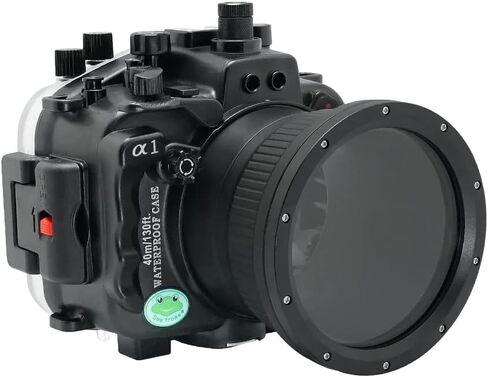 Seafrogs for Sony A1 UW Camera housing kit with 8" Dome Port V.8 (Including Standard Port).Black in Saudi Arabia