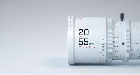 مجموعة عدسات زوفيلم بيكتور 20-55 ملم و50-125 ملم T2.8 سوبر 35 (حامل بي ال وايه اف، ابيض) in Kuwait