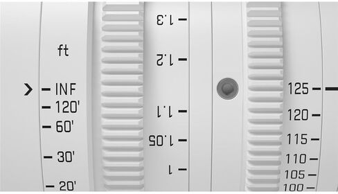مجموعة عدسات زوفيلم بيكتور 20-55 ملم و50-125 ملم T2.8 سوبر 35 (حامل بي ال وايه اف، ابيض) in Kuwait