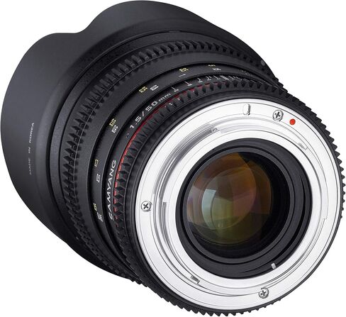 Samyang Cine DS SYDS50M-N 50mm T1.5 AS IF UMC عدسة بإطار كامل لنيكون in Saudi Arabia