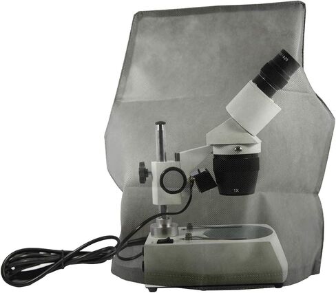 BoliOptics Microscope Dust Cover, Grey Fabric, Opaque (13.8 x 15 in) MA02023101 in Kuwait