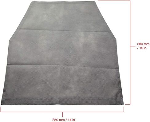 BoliOptics Microscope Dust Cover, Grey Fabric, Opaque (13.8 x 15 in) MA02023101 in Kuwait