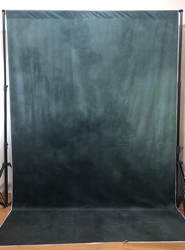 Kate 5×7ft Dark Green Portrait Backdrop Abstract Muslin Background for Photography Headshot Microfiber Photo Studio Props in Saudi Arabia