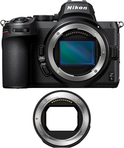 Nikon Z 5 FX-Format Mirrorless Camera Body with FTZ II Mount Adapter Bundle (2 Items) in Saudi Arabia