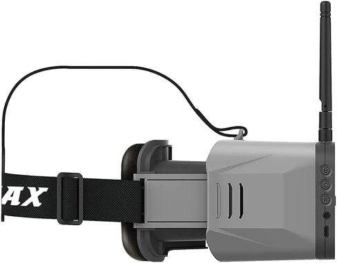 EMAX Transporter 2 FPV Goggles مدمج DVR شاشة قابلة للفصل محمولة 5.8 جيجا هرتز لسباق الطائرات بدون طيار Tinyhawk Nanohawk Tiny Whoop Micro Quads in Kuwait