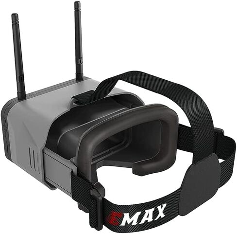 EMAX Transporter 2 FPV Goggles مدمج DVR شاشة قابلة للفصل محمولة 5.8 جيجا هرتز لسباق الطائرات بدون طيار Tinyhawk Nanohawk Tiny Whoop Micro Quads in Kuwait