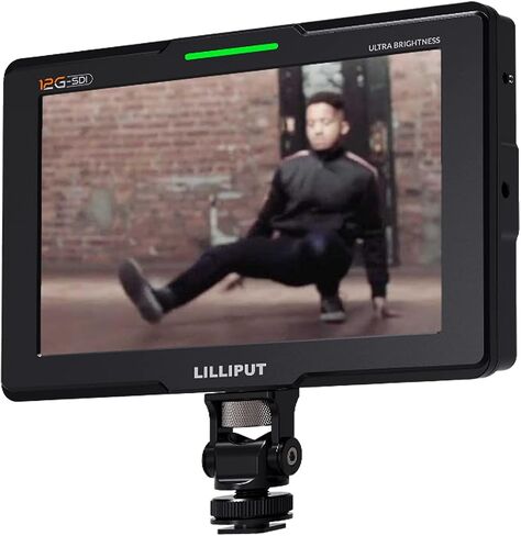 LILLIPUT 7 بوصة Q7-12G 7 بوصة 2000nits 12G-SDI شاشة فائقة السطوع على الكاميرا -12G-SDI x 2 HDMI 0.0 × 1 مخرج 12G-SDI x 2 HDMI 2.0 × 1 HDR 3D-LUT مستوى الموجة نطاق المتجهات + لوحة تركيب V in Saudi Arabia
