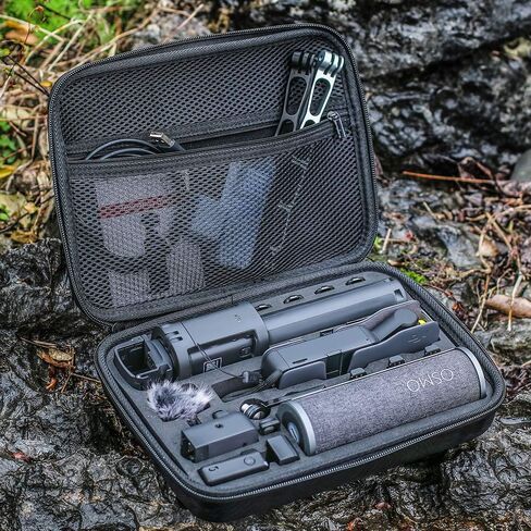 Osmo Pocket 3 Carrying Case, Portable Travel Storage Protective Carry Bag for DJI OSMO Pocket 3 Creator Combo Accessories, Carry Bag Large Capacity Protective Handbag All in One Gadget Storage Bag in Saudi Arabia