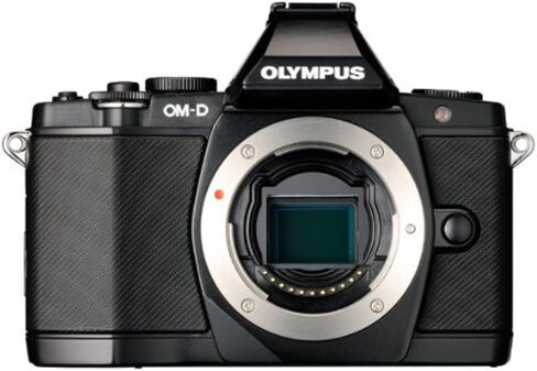 كاميرا SLR رقمية من سلسلة Olympus E-M5 OM-D مع عدسة 14-42 ملم (أسود) in Kuwait