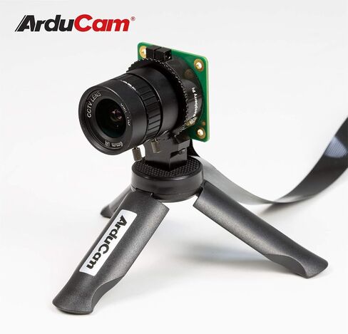 Arducam Lens for Raspberry Pi HQ Camera, Wide Angle CS-Mount Lens, 6mm Focal Length with Manual Focus and Adjustable Aperture in Saudi Arabia