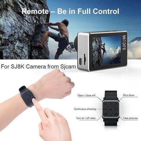 ملحقات SJCAM SJ8Pro وجهاز التحكم عن بعد لساعة الكاميرا وبطارية وشاحن لكاميرا الحركة SJ8Pro in Kuwait