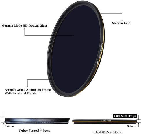 58mm ND64 Filter 6 Stop Neutral Density Filter for Camera Len in Saudi Arabia