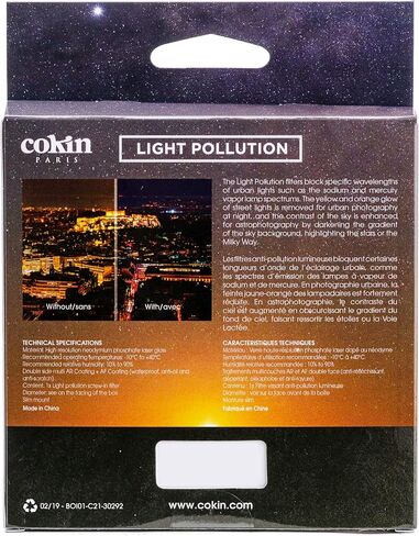 Nuances Clearsky Light Pollution Filter - 95mm, CNSKY-95 in Kuwait