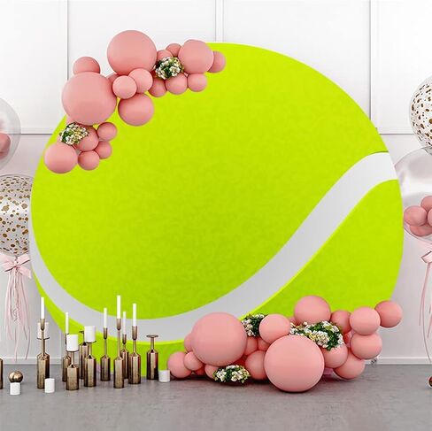 Leyiyi 3x3ft Soccer Round Backdrop Black and White Round Backdrop Cover Sports Theme Football Background for Kis Boys Man Birthday Party Newborn Soccer Gender Reveal Party Decoration Banner in Saudi Arabia