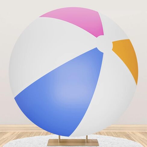 Leyiyi 3x3ft Soccer Round Backdrop Black and White Round Backdrop Cover Sports Theme Football Background for Kis Boys Man Birthday Party Newborn Soccer Gender Reveal Party Decoration Banner in Saudi Arabia