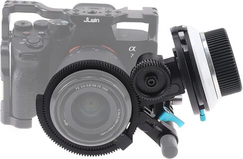 Fotga DP3000 Compact Single 15mm Rail A/B Stops Lens Follow Focus Lever Angel Adjustable for DSLR Mirrorless Video Camera Video Making Filmmaking in Saudi Arabia