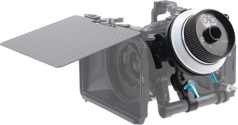 Fotga DP3000 Compact Single 15mm Rail A/B Stops Lens Follow Focus Lever Angel Adjustable for DSLR Mirrorless Video Camera Video Making Filmmaking in Saudi Arabia
