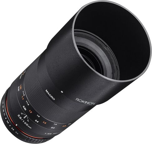 Rokinon 100mm F2.8 ED UMC Full Frame Telephoto Macro Lens for Olympus and Panasonic Micro Four Thirds Interchangeable Lens Cameras in Saudi Arabia