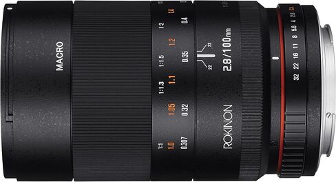 Rokinon 100mm F2.8 ED UMC Full Frame Telephoto Macro Lens for Olympus and Panasonic Micro Four Thirds Interchangeable Lens Cameras in Saudi Arabia