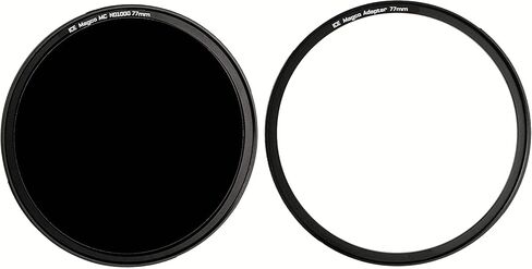 ICE Magco 77mm MC Slim Magnetic ND1000 10 Stop ND Neutral Density Filter Optical Glass Incl Adapter in Kuwait