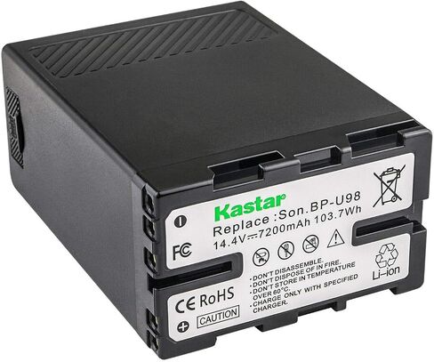 Kastar 1-Pack BP-U98 Battery Replacement for Sony BP-U30, BP-U35, BP-U60, BP-U68, BP-U70, BP-U90, BP-U98 Battery, Sony PMW-EX260, PMW-EX280, PMW-F3, PMW-F3K, PMW-F3L, XDCAM EX, HD422, PHU-60K Camera in Saudi Arabia