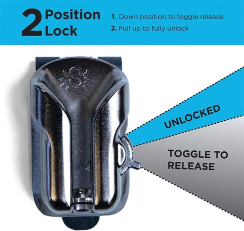 SPIDER HOLSTER – SpiderPro Camera Holster Set v2 for Carrying Professional DSLR Camera with Clip-On Self-Locking Camera Holster, DSLR Camera Plate, and Stainless Steel Pin – Compatible with Any Belt in Kuwait