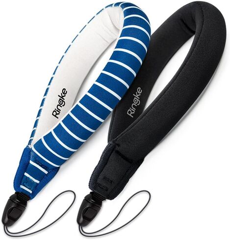 Ringke Waterproof Float Strap (2 Pack), Floating Strap, Wristband, Hand Grip, Lanyard Compatible with Camera, Phone, Key in Saudi Arabia