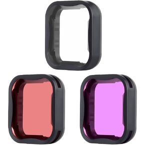 3-Pack Snorkel CPL Lens Filter Set for GoPro Hero 7 6 5 Black in Kuwait