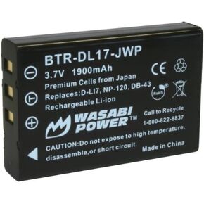 Wasabi Power Battery for Toshiba PX1657, PA3791U, and Camileo H30, H31, X100 in Saudi Arabia