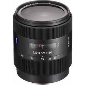 Sony 16-80mm f/3.5-4.5 Carl Zeiss Vario-Sonnar T DT Zoom Lens for Sony Alpha Digital SLR Camera in Saudi Arabia